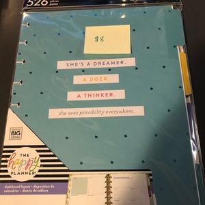 The Happy Planner Classic 6-month Dashboard Ext